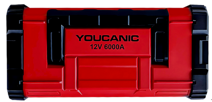 YOUCANIC Pro 6000A Jump Starter - Powerful Car/Motorcycle Battery Booster, Power Bank, & Smart Safety Features